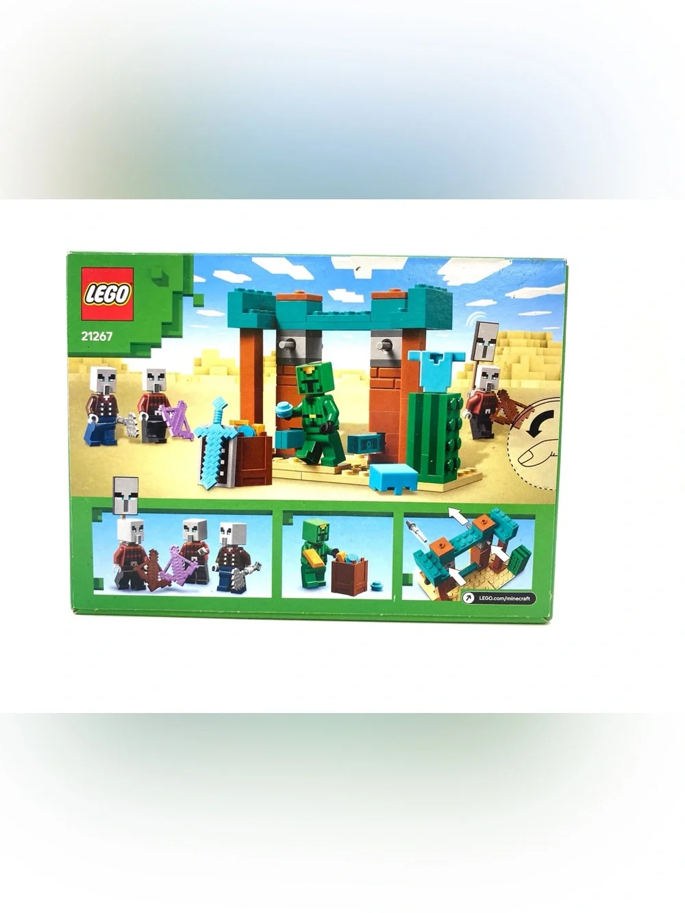 LEGO Minecraft The Illager Desert Patrol (21267) Set NWT